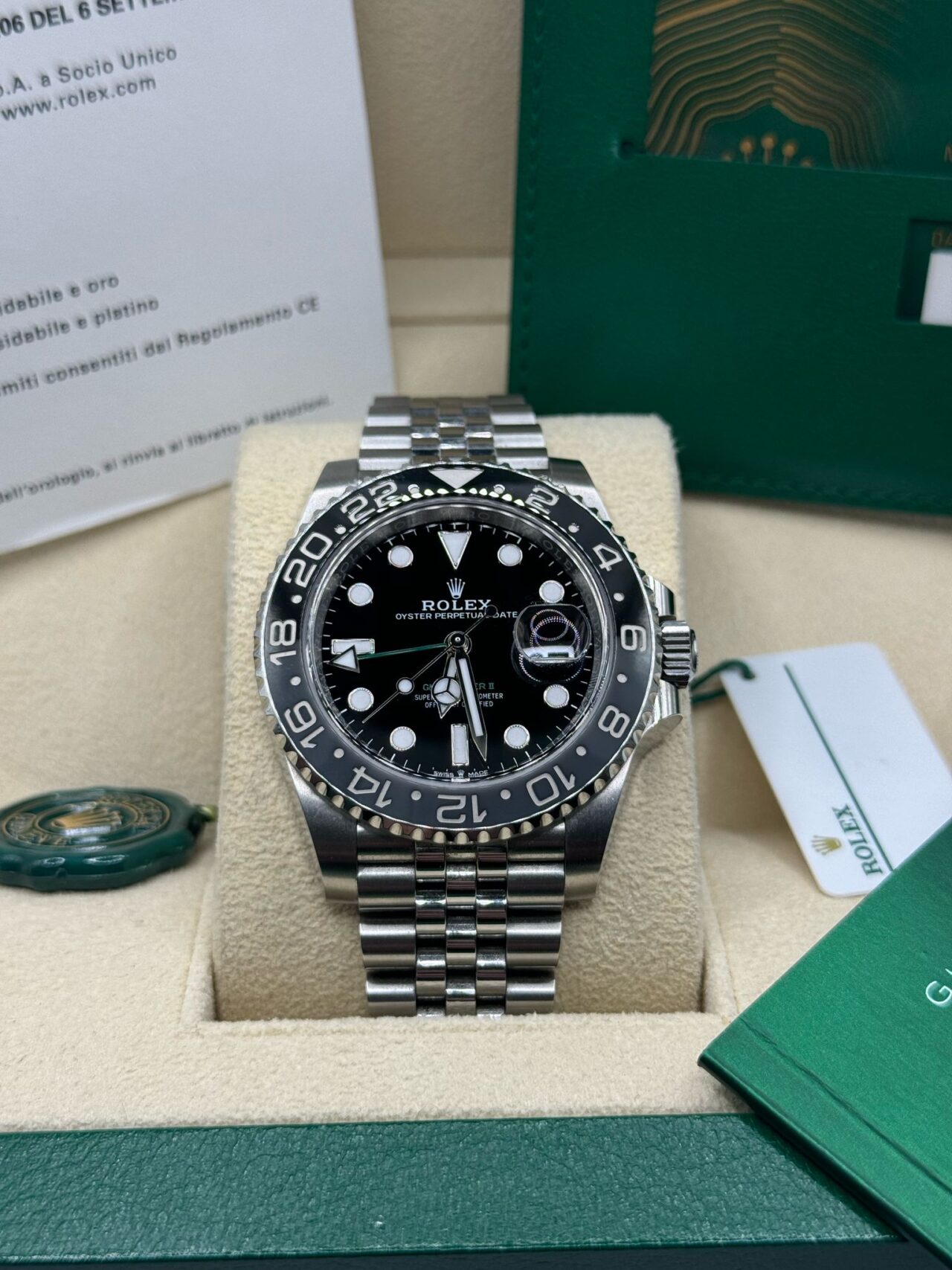 ROLEX GMT MASTER 2 "BRUCE WAYNE"